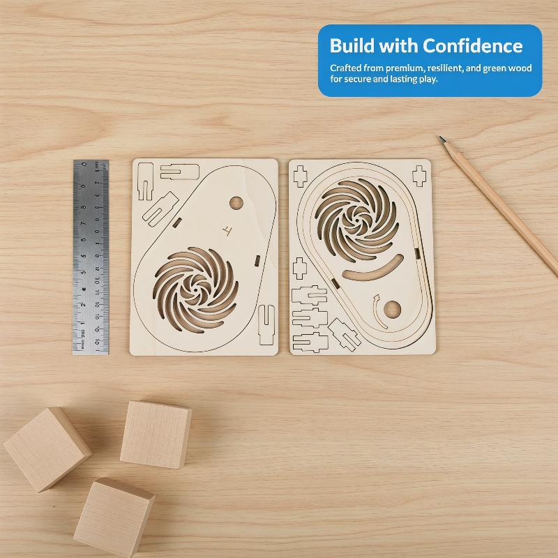 Science Toys Diy - Hands-on STEM wetenschappelijk experiment speelgoed houten