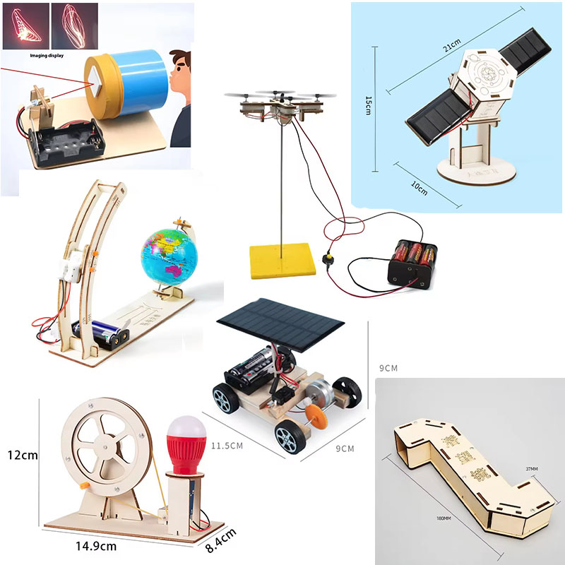 Science Diy Model - Kinderen DIY Wetenschap Speelgoed Educatief Wetenschappelijk
