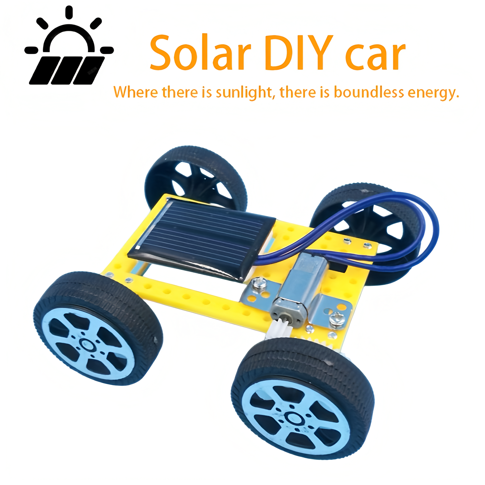 Science Max - Monteer automodellen op zonne-energie, educatief speelgoed