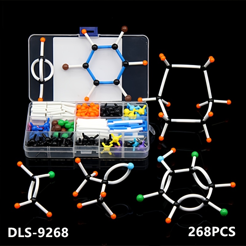 Chemistry Set Beginner - 268 Stuks Moleculair Model Kit Box