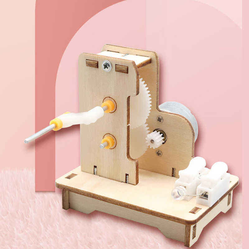 Science Diy Model - DIY Mini Handgenerator DIY Science Experiment