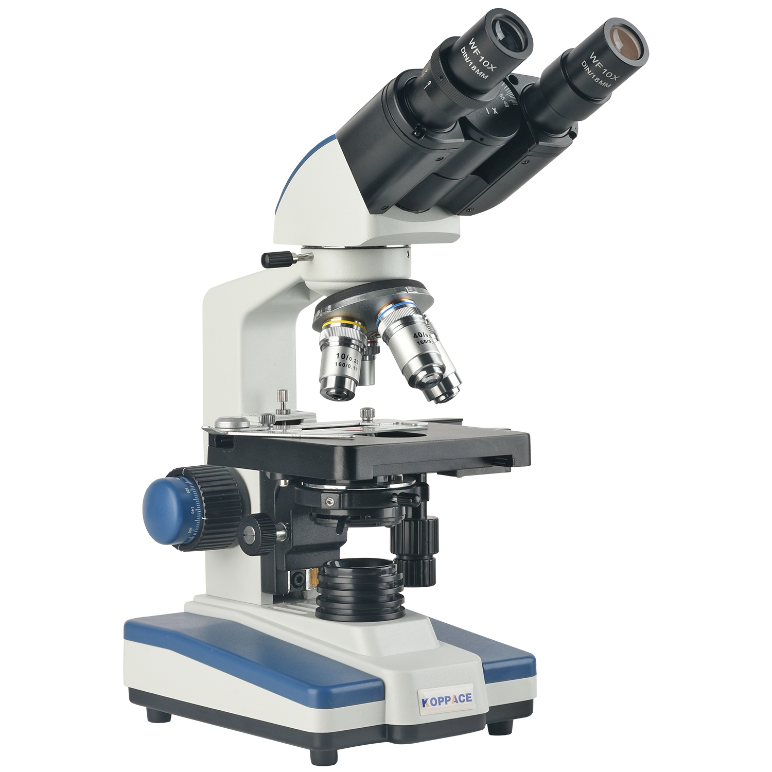 Microscope Compound 40X - KOPPACE 40X-2500X binoculaire compound laboratoriummicroscoop met