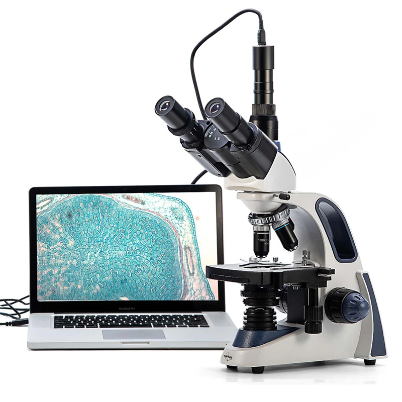 Microscope Compound 40X - SWIFT SW380T Compound Trinoculaire Microscoop, 40X-2500X