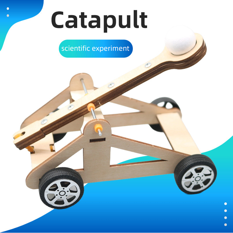 Science Max - DIY Katapult Speelgoed DIY Wetenschapsexperiment Kit