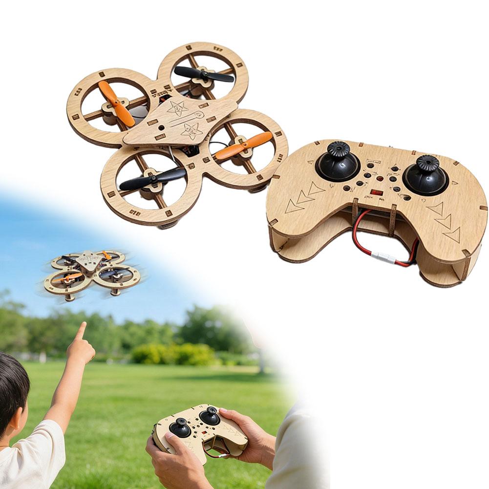 Science Diy Model - DIY houten RC drone quadcopter bouwpakket