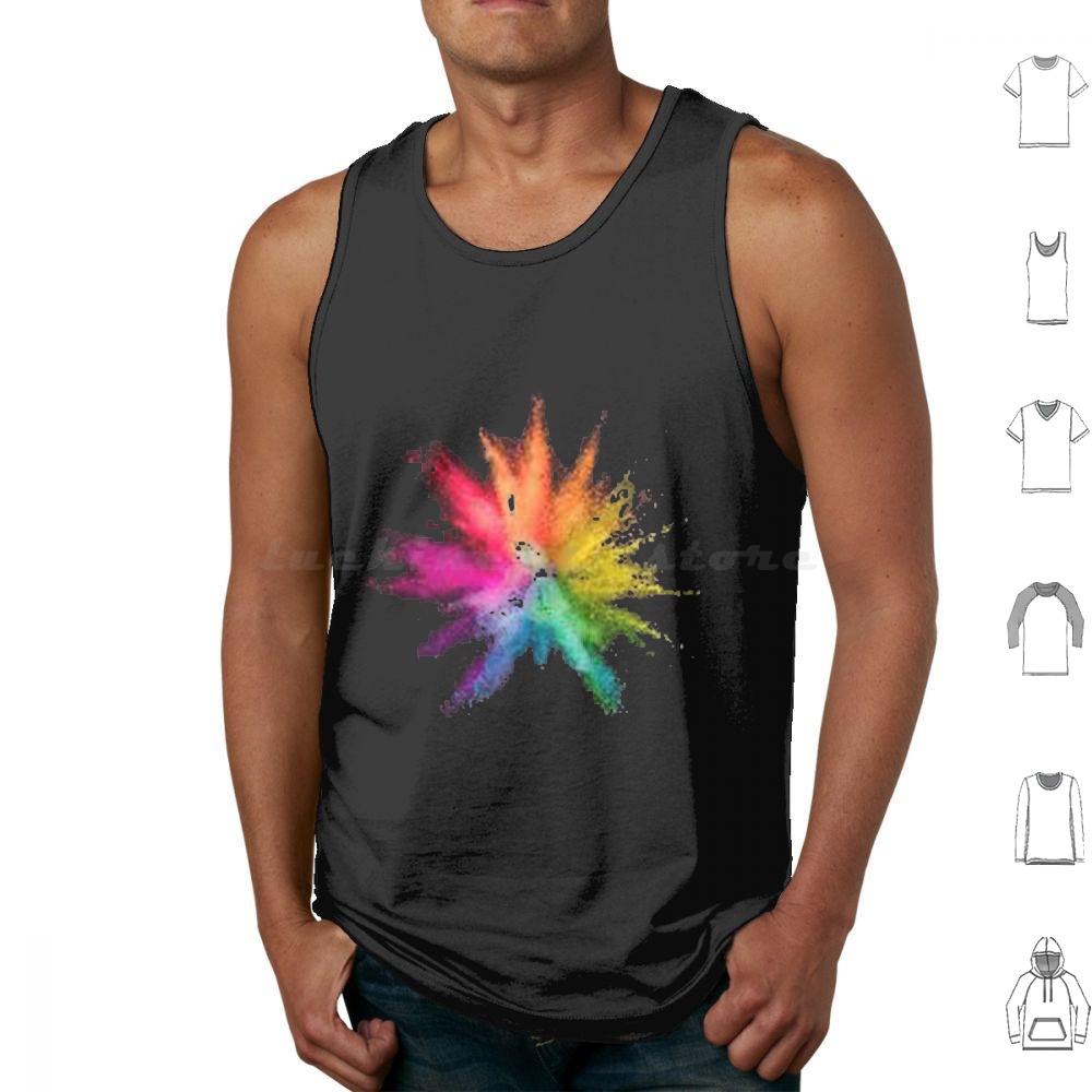 Science Hunter - Jjjjjjj Tank Tops Print Katoen Mando