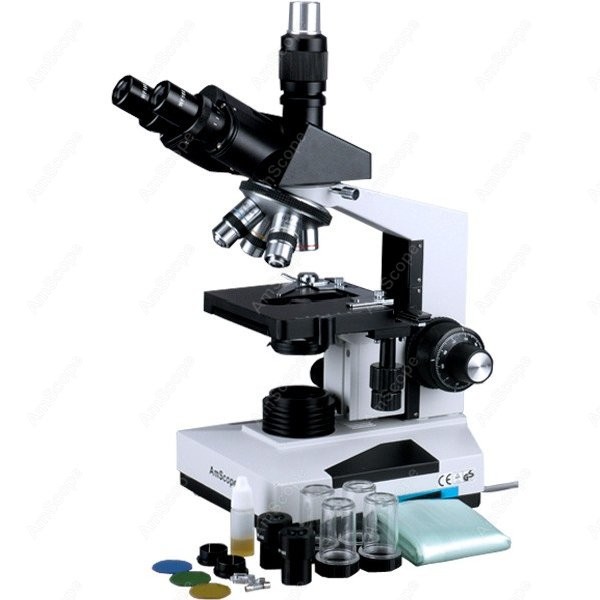 Microscope Compound 40X - AmScope T490 Serie Simul-focale Biologische Trinoculaire