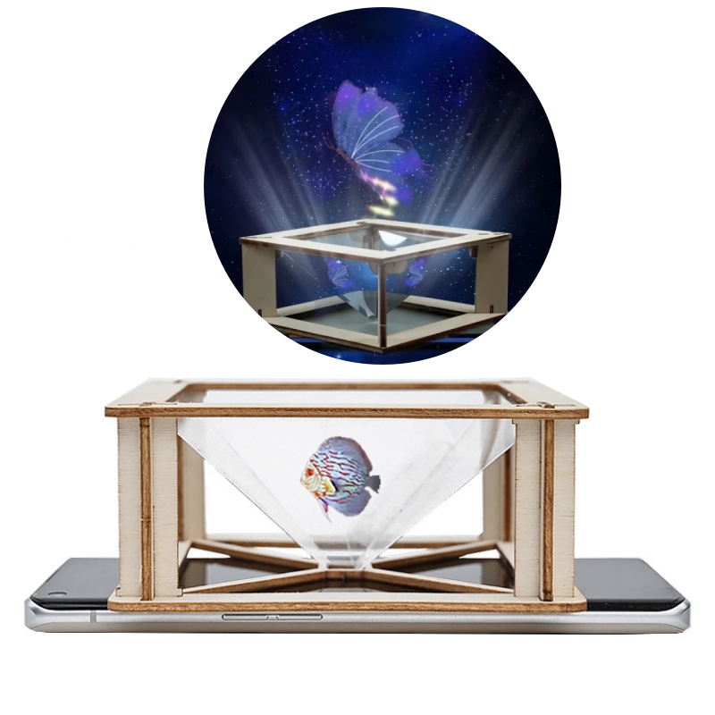 Science Project Kit - DIY 3D holografische projectorset voor kinderen
