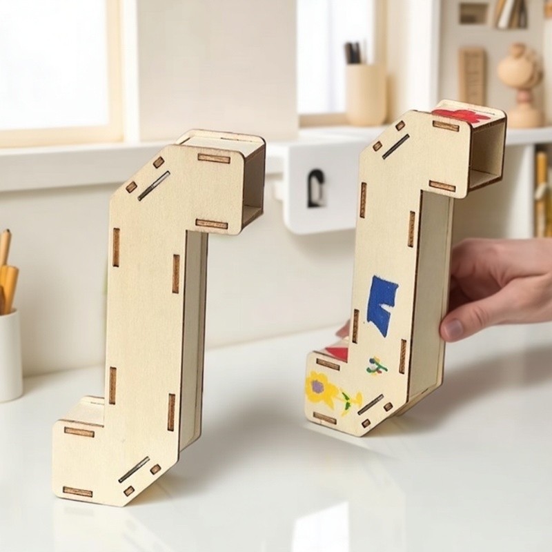 Science Project Toys Making - DIY houten periscoop bouwpakket voor kinderen,
