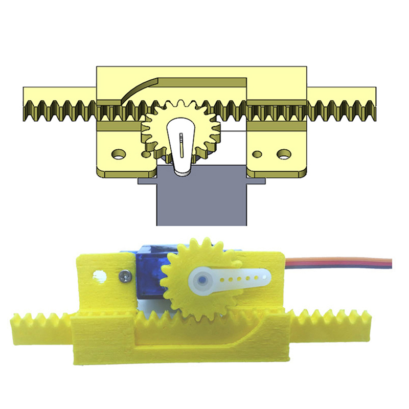 Science And Invention - Lineaire Servo Robotarm Robotica Onderwijskit Uitvinding