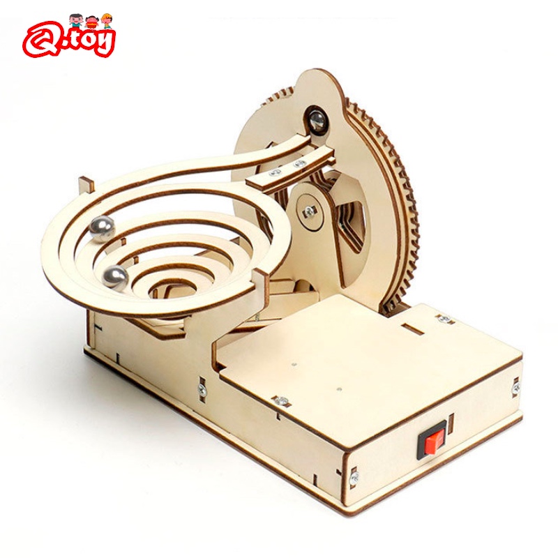 Science Diy Model - Stoomwetenschap Educatieve Kit 3d Houten Marmeren