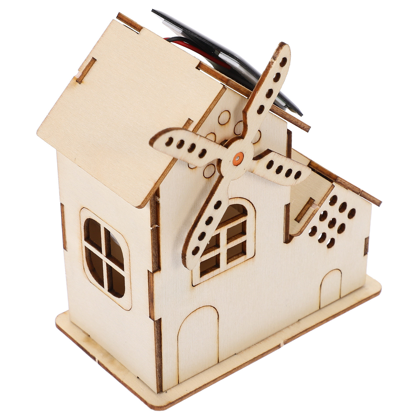 Science Project Kit - 1Set DIY Solar Windmill Assembly Science