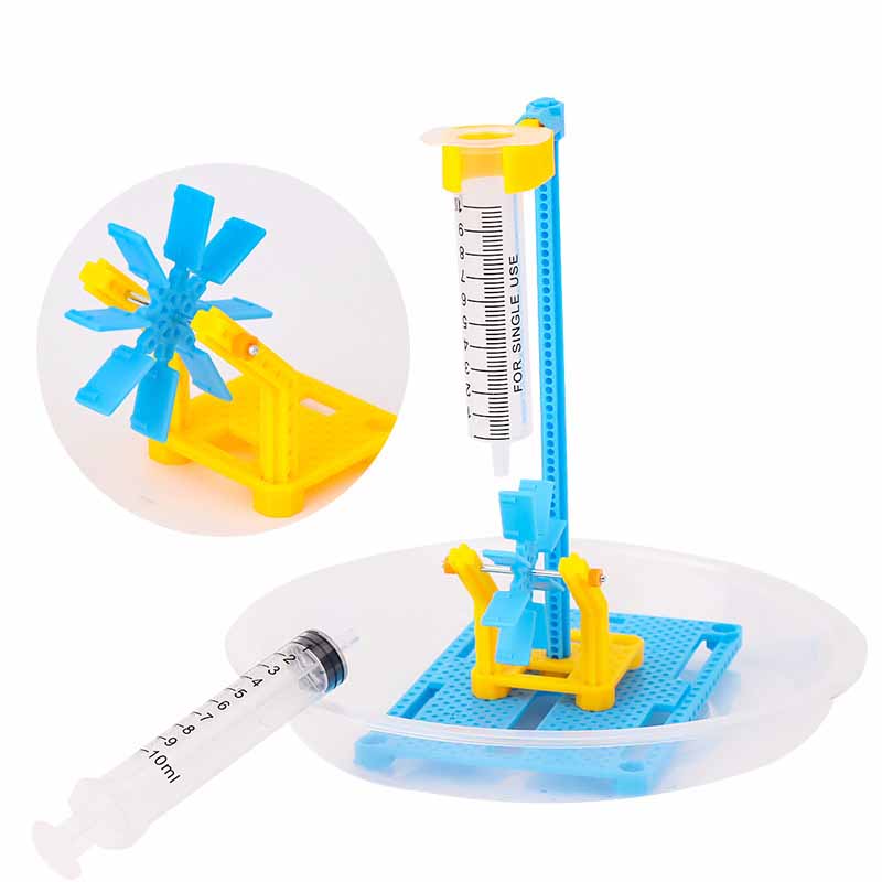 Science Toys Diy - Diy Waterwiel Auto Wetenschap En Technologie