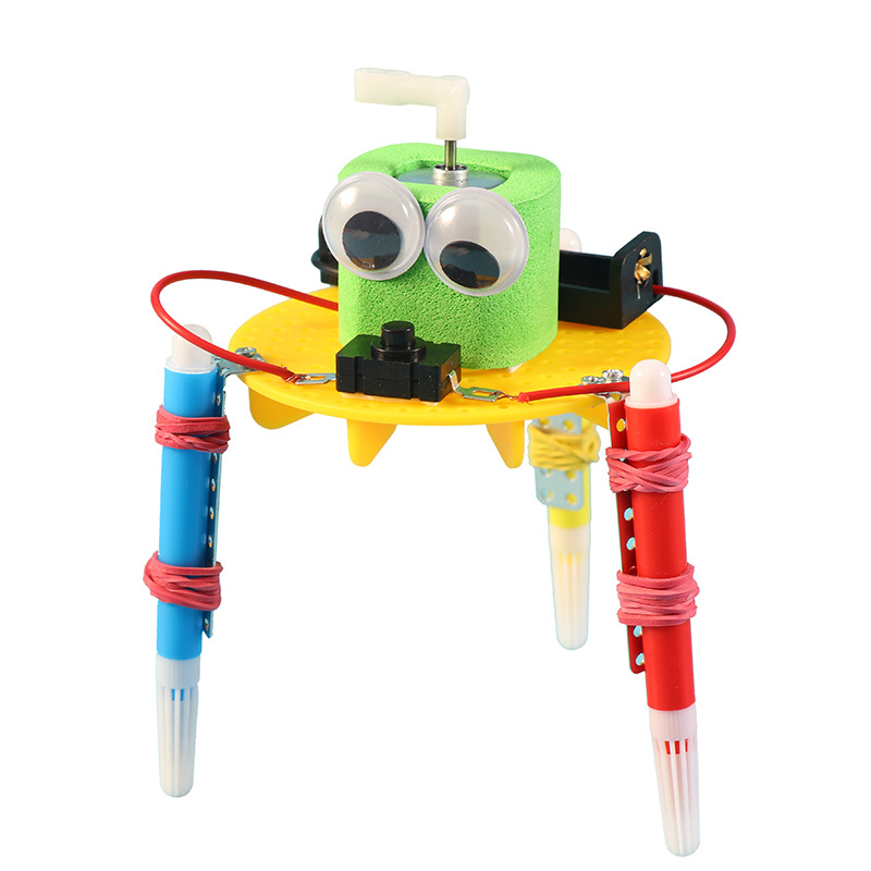 Science And Invention - DIY Doodle Robot Technologie Kleine uitvindingen
