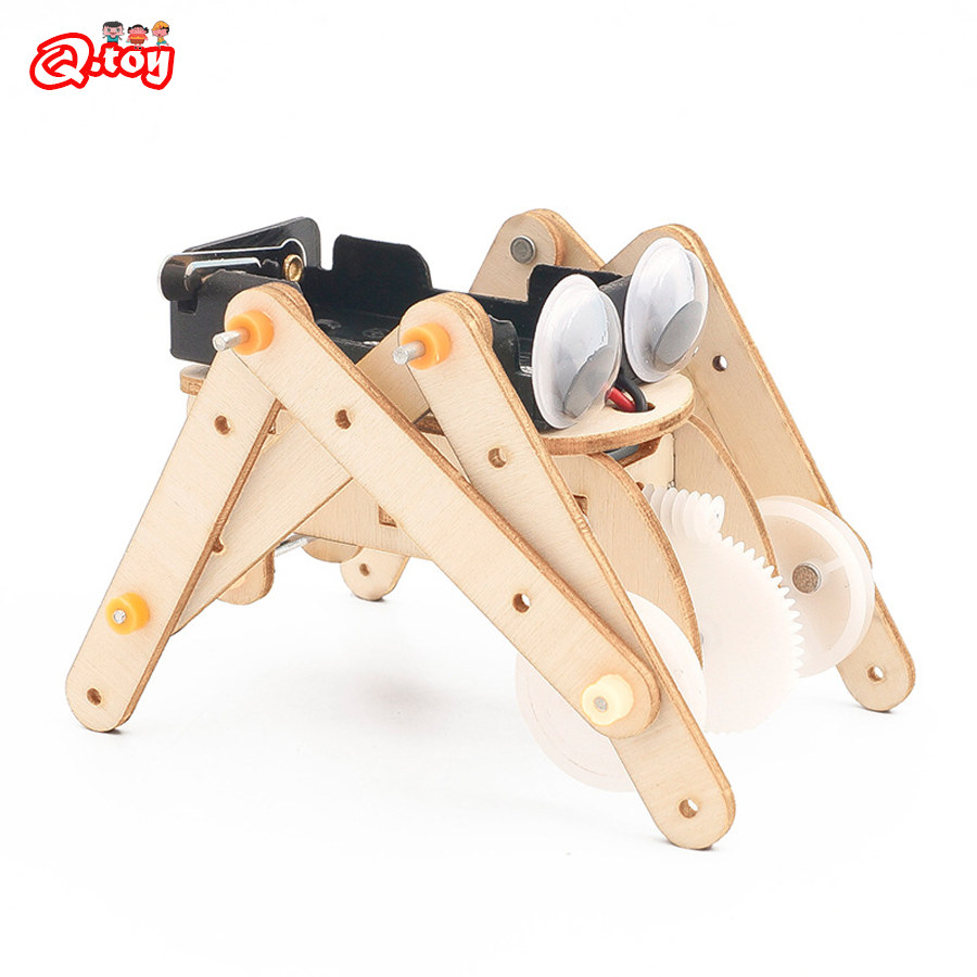 Science Project Kit - DIY Spider Robot STEM Speelgoed Technologie