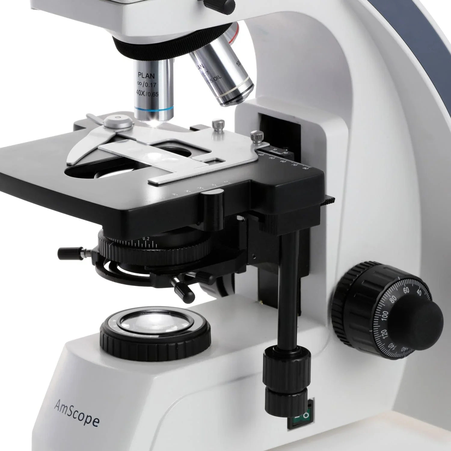 Microscope Compound 40X - 40X-3000X Plan Kohler Laboratoriumonderzoek Trinoculaire Compound