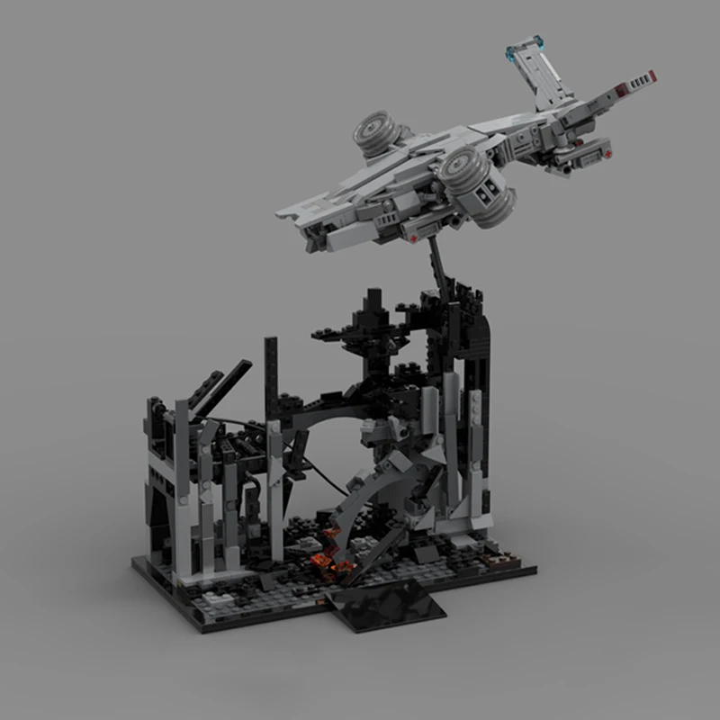 814 stuks MOC Science Fiction  - Science Hunter recensie en prijs