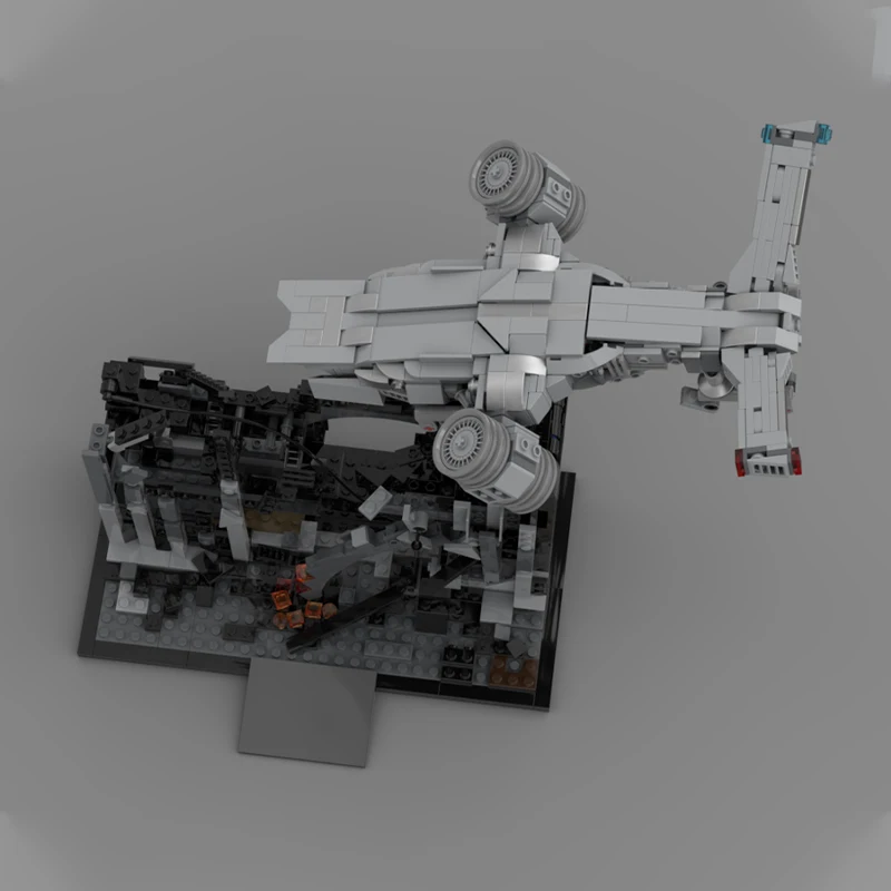 814 stuks MOC Science Fiction  - Science Hunter recensie en prijs