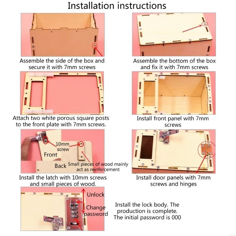 54DA DIY Strongbox Making Kits - Science Project Toys Making recensie en prijs