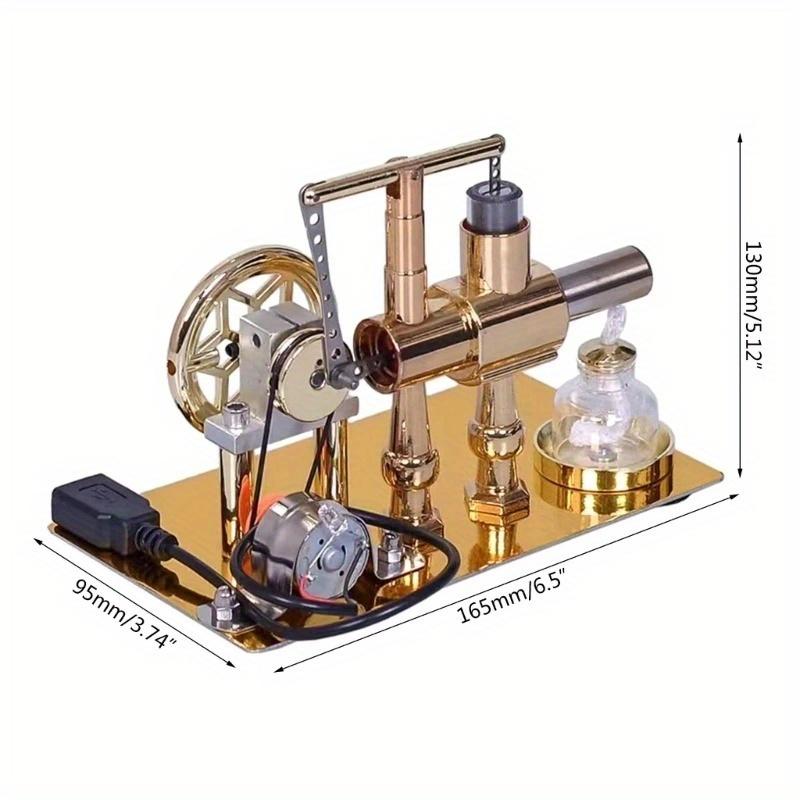 Lucht-eencilinder Stirling-mot - Science And Invention recensie en prijs