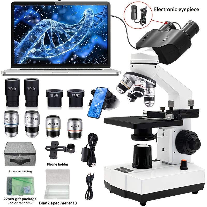 Professionele LED-binoculaire  - Microscope Compound 40X recensie en prijs