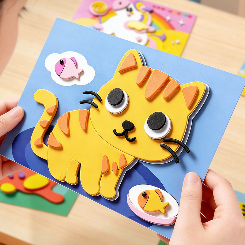 3D-stickers voor kinderen, 10  - Science Toys Diy recensie en prijs