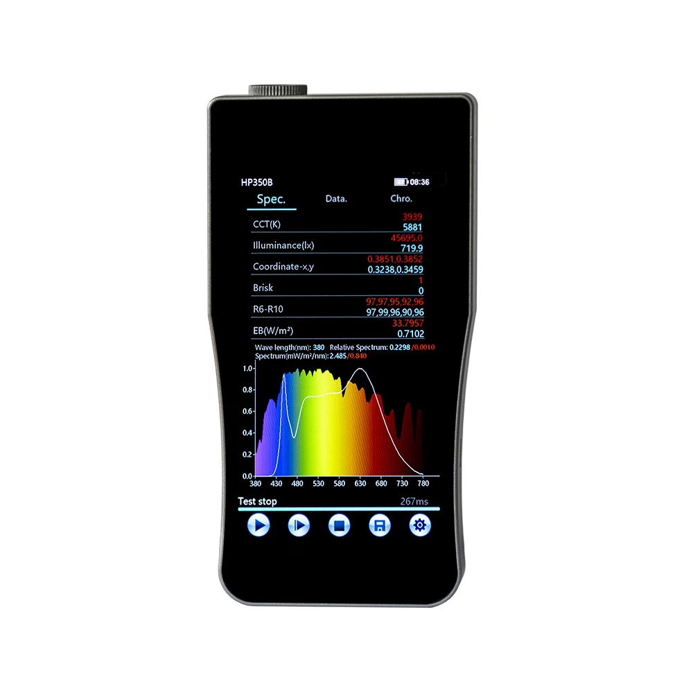 HP350B Handheld Blauw Licht Sp - Spectroscope Handheld recensie en prijs