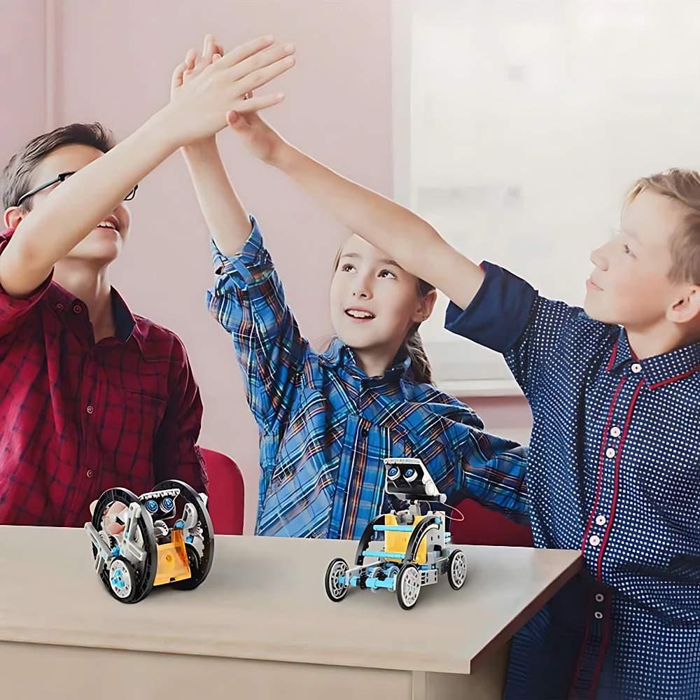 Zonne-robot bouwstenen 12 in 1 - Science Toys Diy recensie en prijs