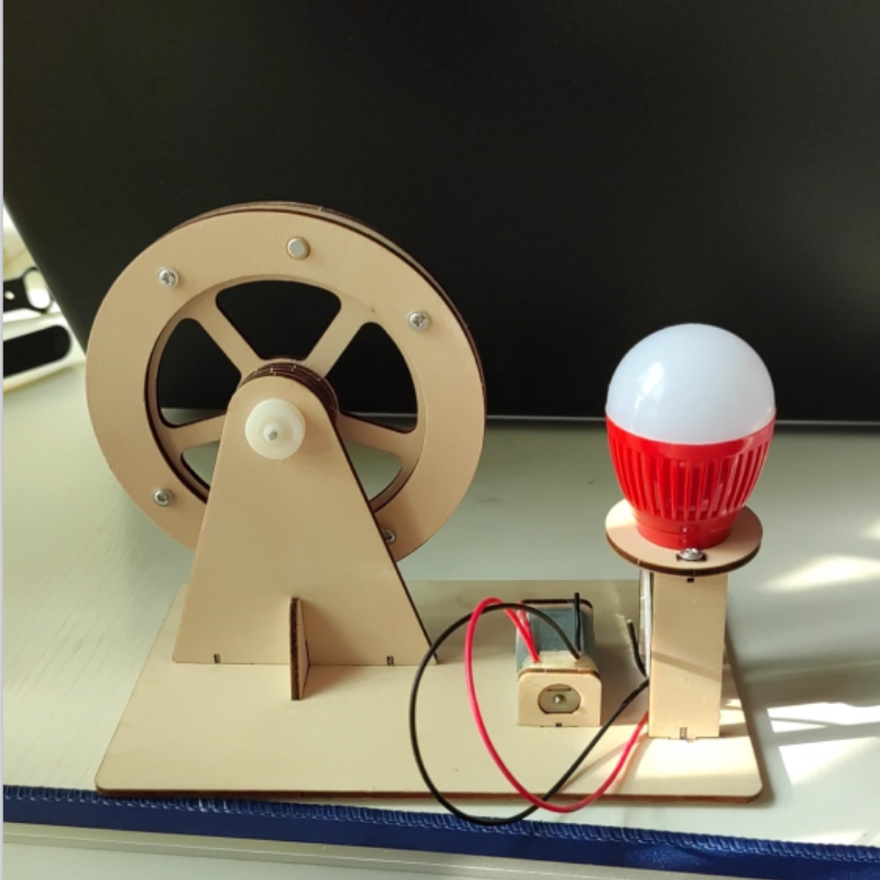 Mini DIY Hand Crank Generator  - Science Diy Model recensie en prijs