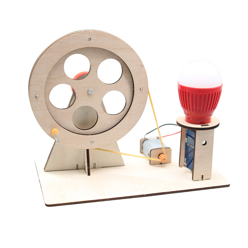 Mini DIY Hand Crank Generator  - Science Diy Model recensie en prijs