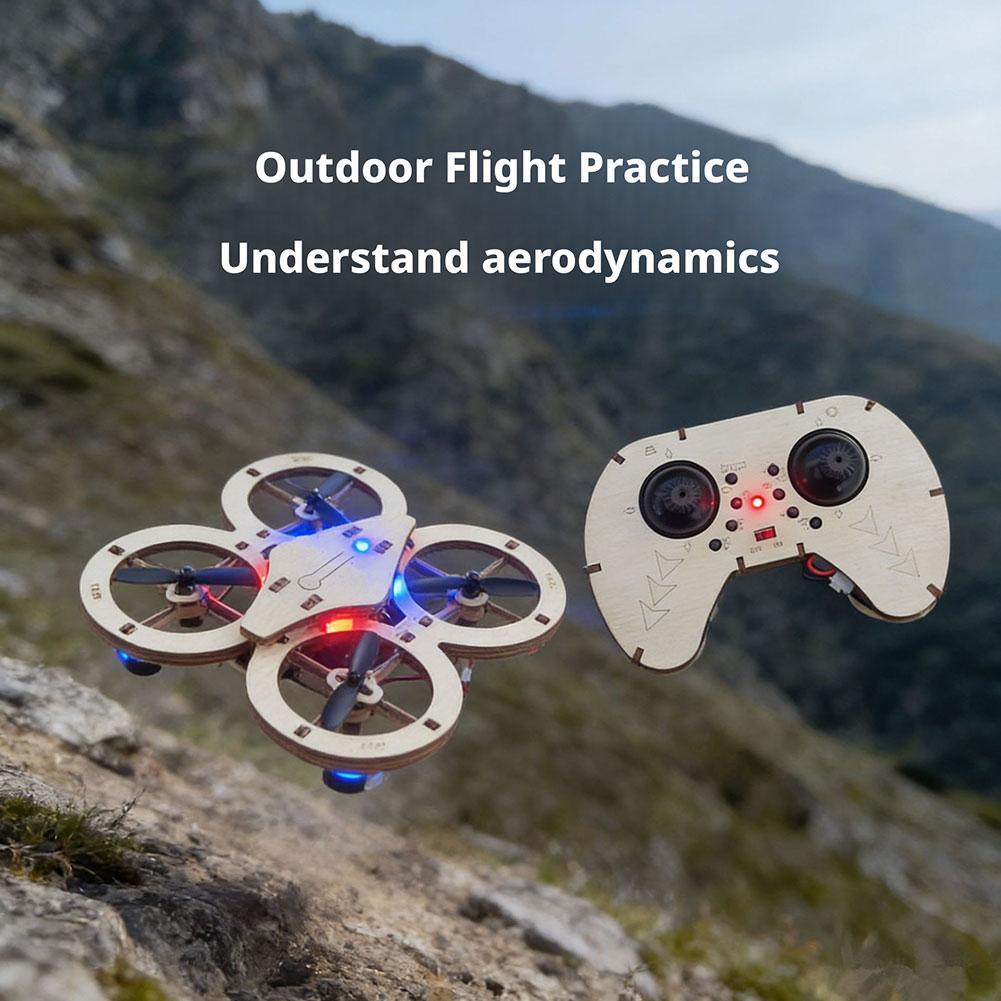 DIY houten RC drone quadcopter - Science Diy Model recensie en prijs