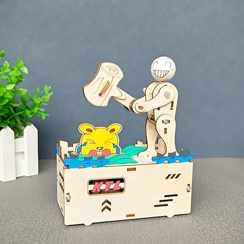 DIY-muisval van hout, modelbou - Science Diy Model recensie en prijs