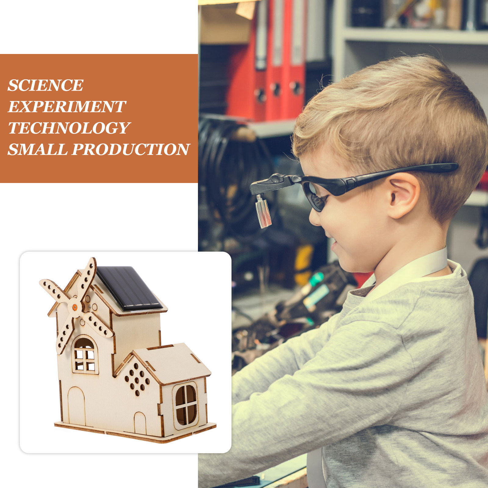 1Set DIY Solar Windmill Assemb - Science Project Kit recensie en prijs
