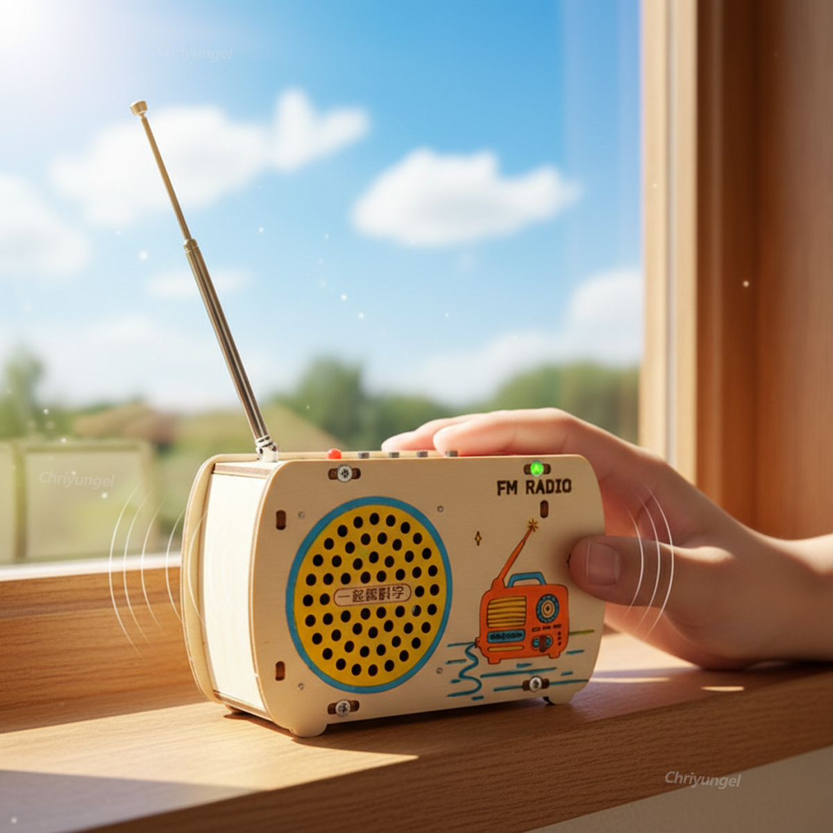 DIY Houten Radio Bouwpakket Re - Science Project Kit recensie en prijs
