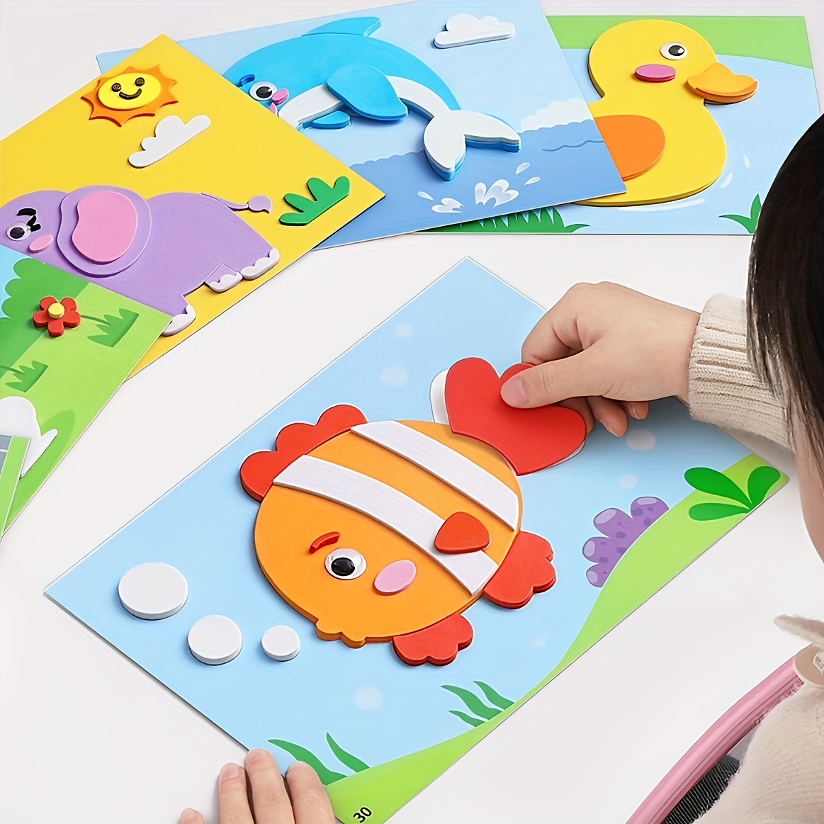 3D-stickers voor kinderen, weg - Science Toys Diy recensie en prijs