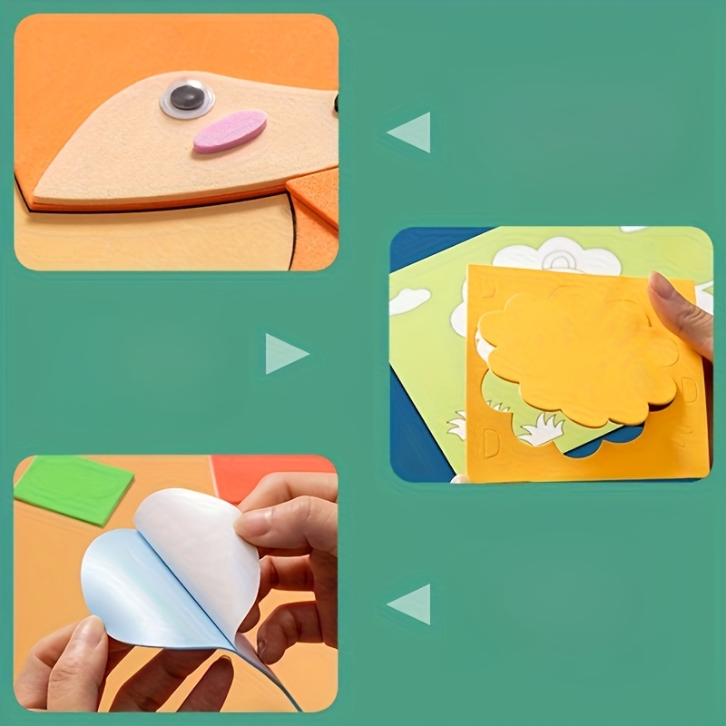 3D-stickers voor kinderen, weg - Science Toys Diy recensie en prijs