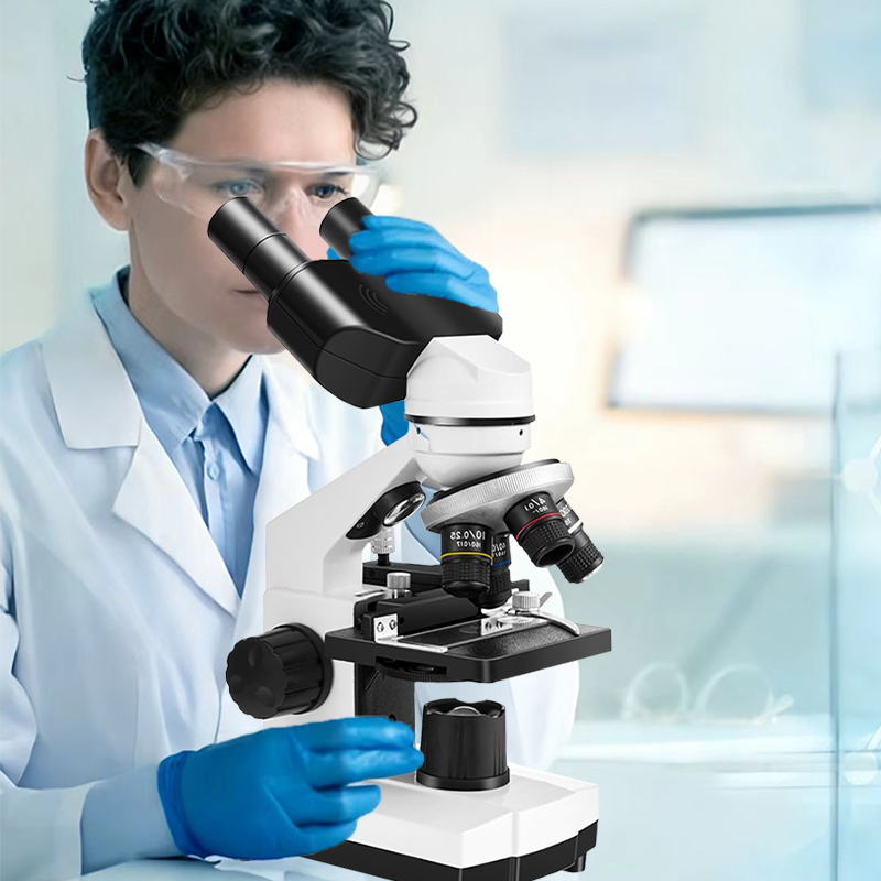 Verrekijker-composietmicroscoo - Microscope Compound 40X recensie en prijs